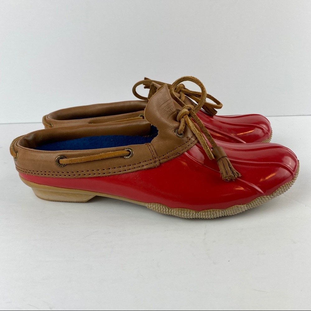Sperry Top Sider Slide On Waterproof Boot Sz 8